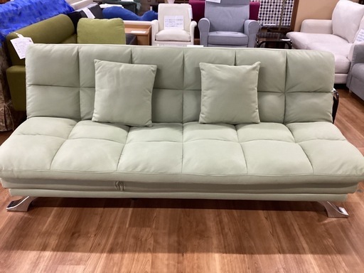 4人掛けソファベッド【町田市再生家具】252480