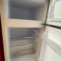 81L-冷凍冷蔵庫【オフホワイト】の画像