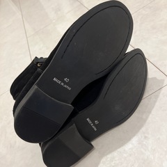 【新品未使用】本革ブーツ　日本製　size25〜25.5cmの画像