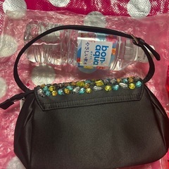 新品　バッグ　パーティバッグ　　キラキラの画像