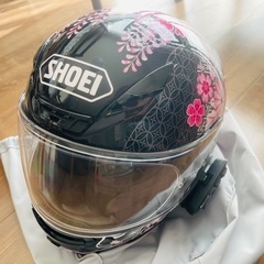 【激安美品】✨インカム付✨SHOEI ヘルメット  の画像