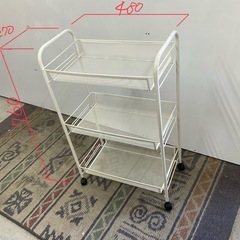 かご　収納　台車　家庭用　中古品　美品