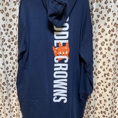 ロデオクラウンズ　ワンピース　ネイビー✖️オレンジの画像