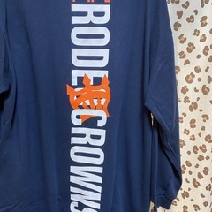 ロデオクラウンズ　ワンピース　ネイビー✖️オレンジの画像