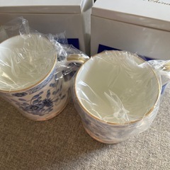 NARUMI ナルミ　ミラノ　マグカップ　ボーンチャイナ　２個セットの画像