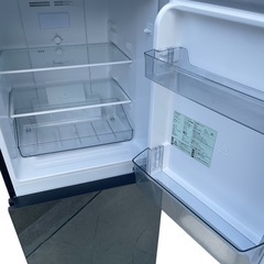 HR-GJ12【枚方市】ミラー冷蔵庫　121L 2023年製　洗浄済みの画像