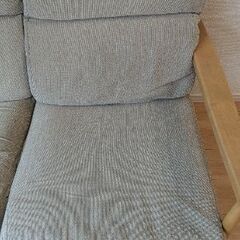 二人掛けソファの画像