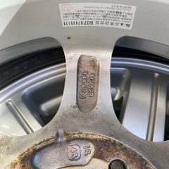 アルミホイール+夏タイヤの画像