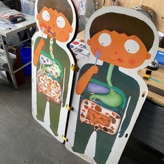 ⭐️本日営業中⭐️激レア⁉︎　保健/食育　等身大パネルの画像