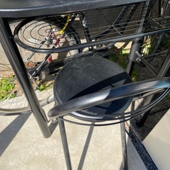 棚付きテーブルの画像