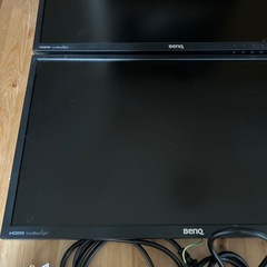 BENQモニター 2点セット　GW2470-B ゲーミングモニターの画像