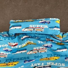 【美品】新幹線柄薄手ジャンパー97cmの画像