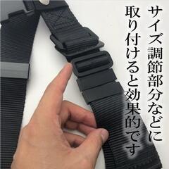 ハーネス用ゆるみ止め金具のみ　黒　2個入りの画像