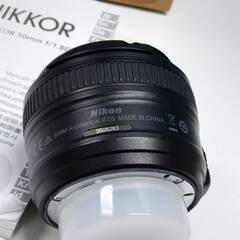 Nikon NIKKOR LENS/ AF-S NIKKOR 50mm f/1.8G /単焦点レンズの画像