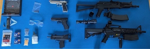 【10禁 】エアガン 電動ガン まとめ売り