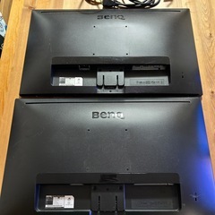 BENQモニター 2点セット　GW2470-B ゲーミングモニターの画像