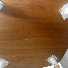 NOCE 木製　ダイニングテーブル　オーク  80 円形　ラウンドテーブルの画像