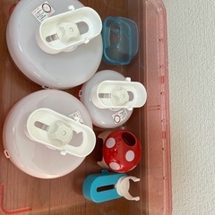 ハムスター用品　まとめ売り　回し車　滑車　ルーミィ　給水ボトル　トイレ　砂　餌の画像