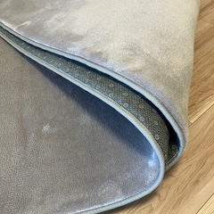 ☆東京インテリア　ラグ　カーペット　グレー　200cm×200cm☆の画像