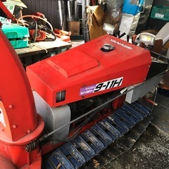 ヤナセ　スノースロアー除雪機‼️の画像