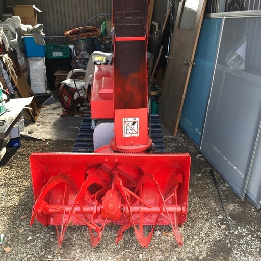 ヤナセ　スノースロアー除雪機‼️