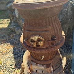 薪ストーブ ダルマストーブ 引き取り限定 昭和レトロの画像