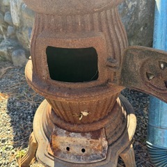 薪ストーブ ダルマストーブ 引き取り限定 昭和レトロの画像