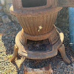 薪ストーブ ダルマストーブ 引き取り限定 昭和レトロの画像