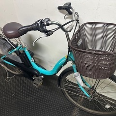 東京23区配達無料🌈新基準 ヤマハ　パスナチュラ　8.7Ah リチウム 電動自転車 中古　BS 5256の画像