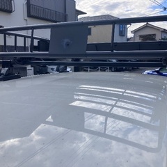 ルーフラック一式　トヨタ　ウィッシュ装着品　スクエアルーフバー　K726 CURTルーフラックの画像