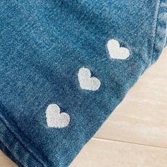 デニムショートパンツ　120の画像