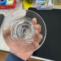 ☆ドリーム荒牧店☆☆ジモティー割引有☆ Bacarrat パルメ ワイングラス 箱なしの画像