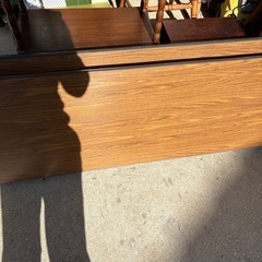 無料　折りたたみ　長机　2つまとめ　1の画像