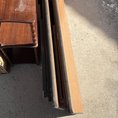 無料　折りたたみ　長机　2つまとめ　1の画像