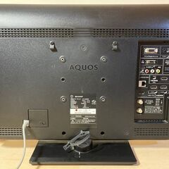 SHARP 22V型 液晶テレビ AQOUS LC-22K5【※B-CASカード無し】の画像