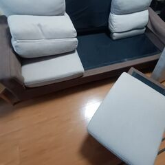 ソファ貰ってください)3人がけの画像