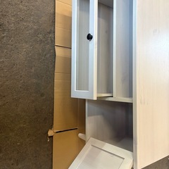 ホワイト テレビボード／ローボード（幅90cm）の画像