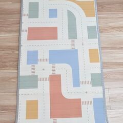 スリーコインズ　プレイマット　リバーシブル　ドクターイエロー　トミカ　プラレールの画像