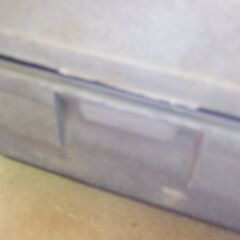 ★フロアジャッキ２T★汚れキズありも動作は問題なし★車体保護用ゴムシート付★の画像