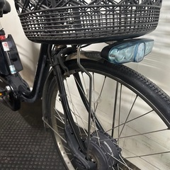 東京23区配達無料🌈17.6Ah大容量🌈新基準 Panasonic パナソニック ビビチャージw  17.6Ah リチウム 電動自転車中古　1969の画像