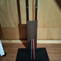 wall液晶テレビ台 1500円　自立式ハイタイプ　取付け金具全てありの画像