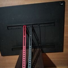 wall液晶テレビ台 1500円　自立式ハイタイプ　取付け金具全てありの画像