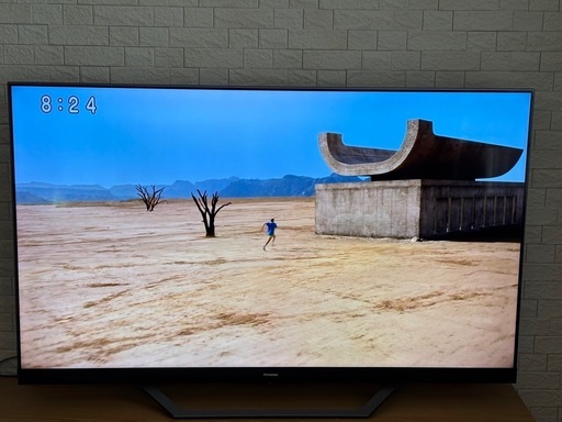 ハイセンス　５５インチ　ＵＬＥＤ　４ＫＢＳ／ＣＳチューナー内蔵液晶ＴＶ　５５Ｕ８５Ｆ