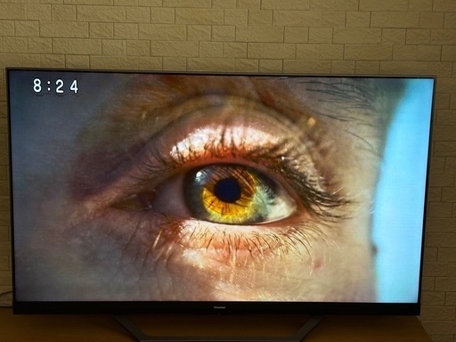 ハイセンス　５５インチ　ＵＬＥＤ　４ＫＢＳ／ＣＳチューナー内蔵液晶ＴＶ　５５Ｕ８５Ｆ