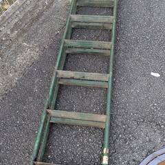 京都発　鉄はしご　脚立　180cm　左官　ガテン系　工務店　鳶職　土木　大工の画像