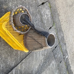 昭和レトロ　漁具　魚取り関係　かなり古いの画像