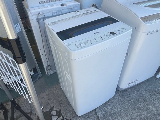 【リサイクルサービス八光】2020年製　ハイアール　全自動洗濯機  ホワイト JW-C55D-W [洗濯5.5kg /簡易乾燥(送風機能) /上開き]