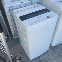 【リサイクルサービス八光】2020年製　ハイアール　全自動洗濯機  ホワイト JW-C55D-W [洗濯5.5kg /簡易乾燥(送風機能) /上開き]の画像