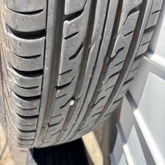 ジムニー用タイヤ2本バリ山の画像