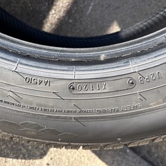 ジムニー用タイヤ2本バリ山の画像